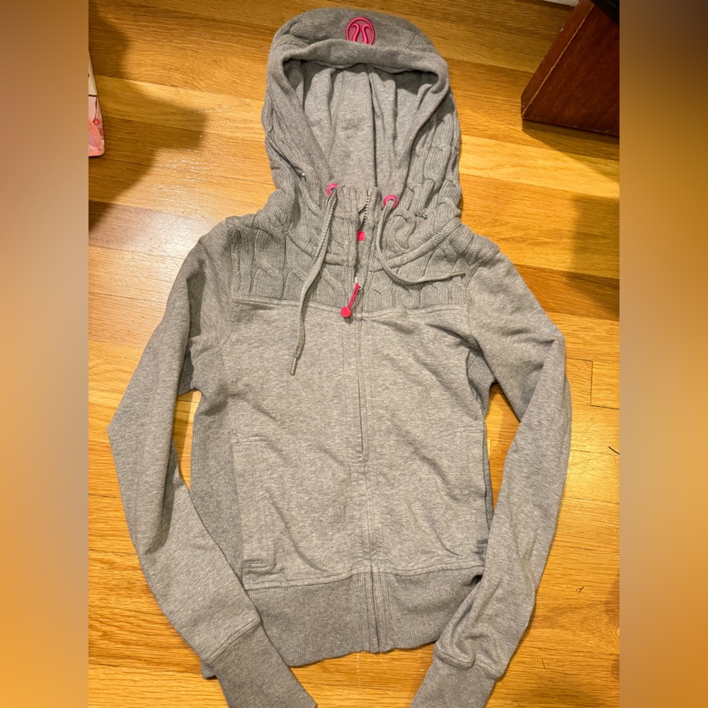 Lululemon knit jacket zip up hoodie